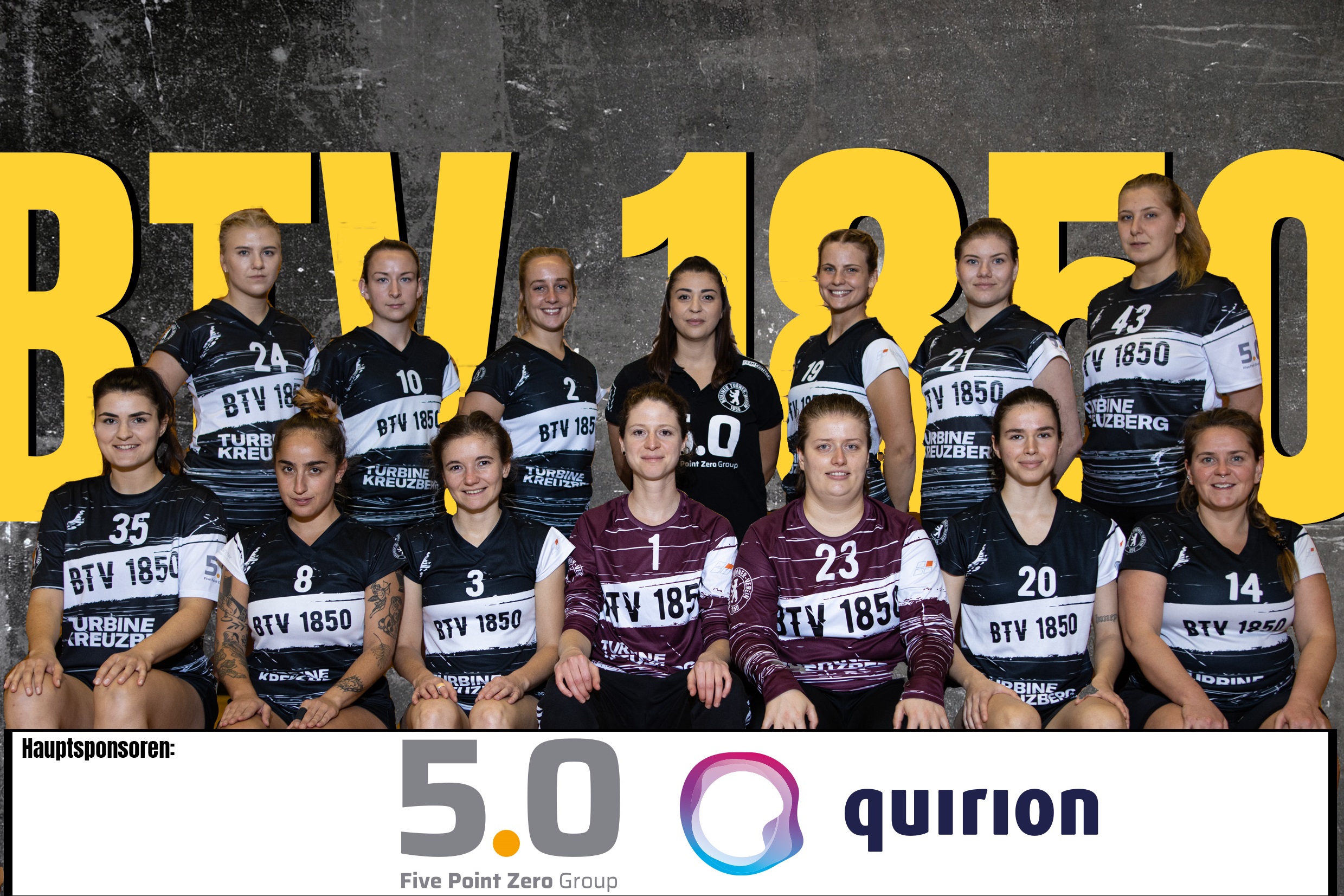 BTV Teambild 1. Frauen 2022_23